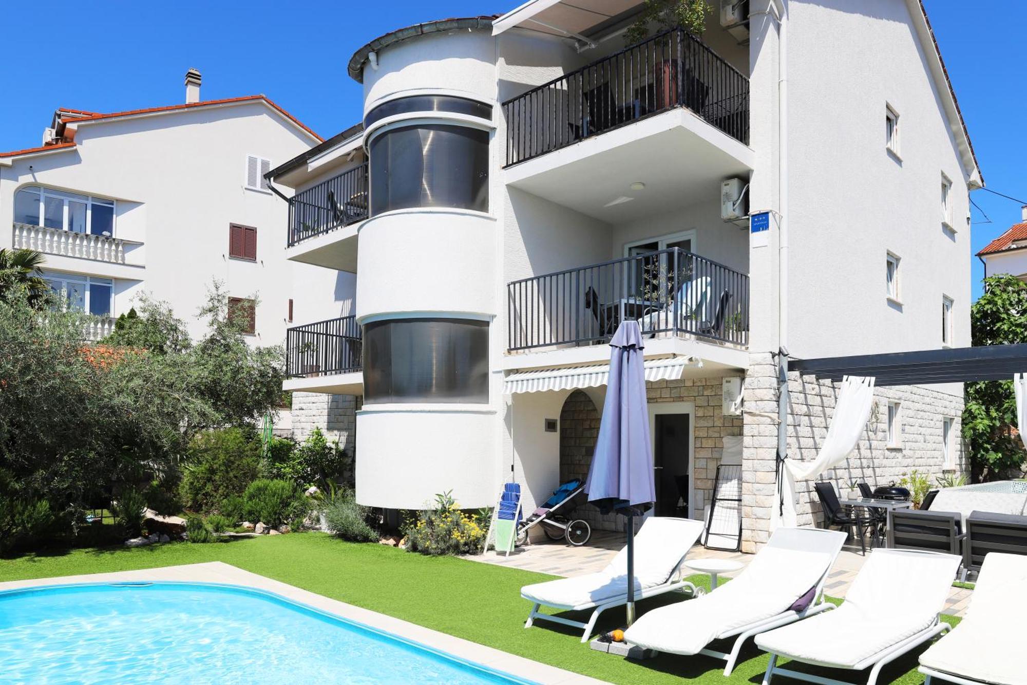 Apartments Skandi1 Malinska Extérieur photo